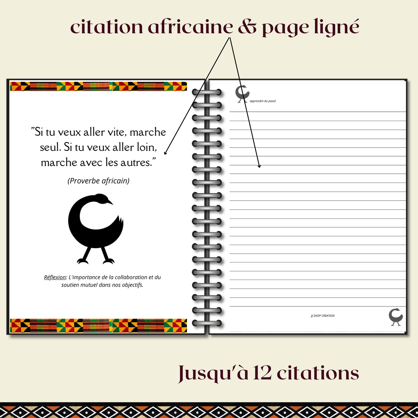 Le notebook jj shop création