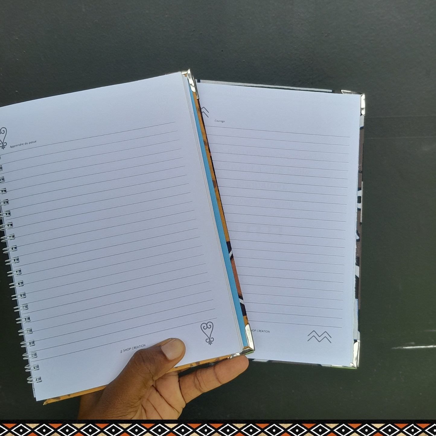 Le notebook jj shop création