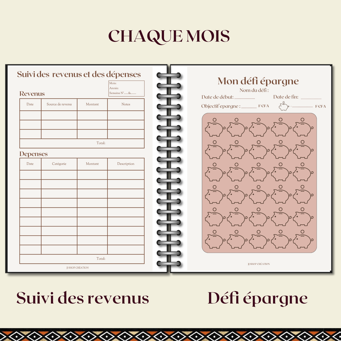 Mon budget mensuel