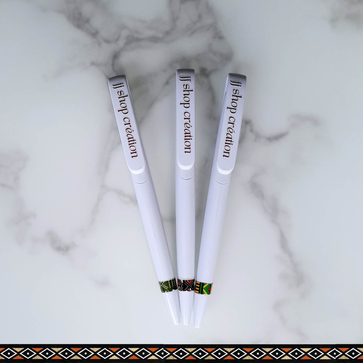 Stylo à motif pagne