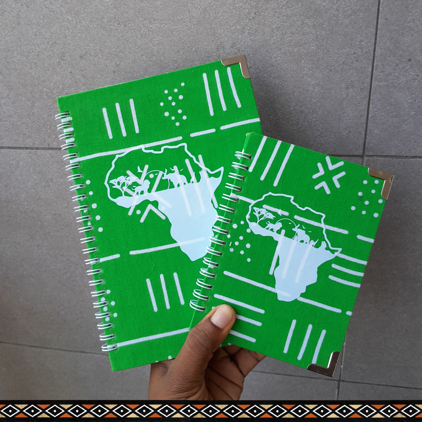 Ensemble carnet de note à spiral