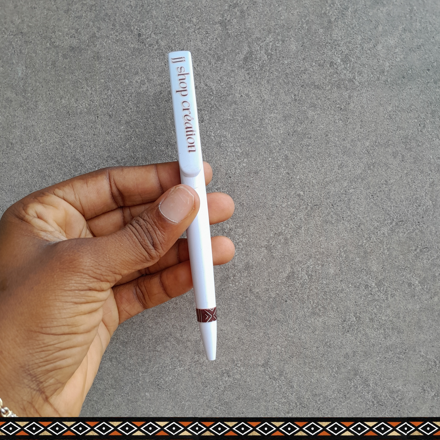 Stylo à motif pagne