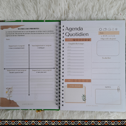 Mon agenda quotidien