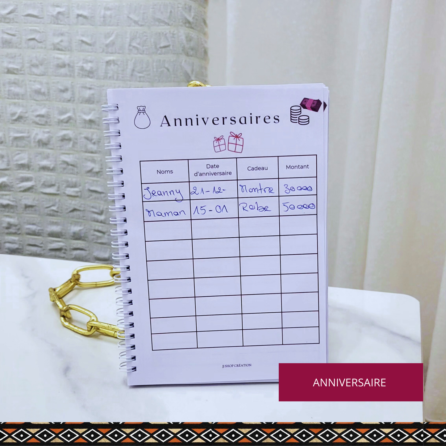 Mon budget mensuel 2026