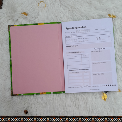 Agenda Journalier – Détachable & Rechargeable